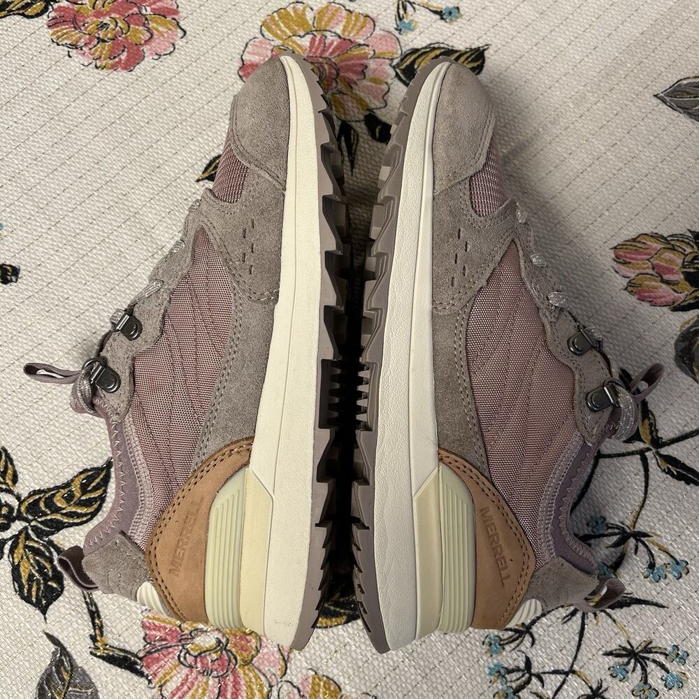 Merrell Alpine 83 Recraft Womens Pink Size 7.5 Mid Lace Up Trail Hiking Sneakers - Picture 5 of 9
